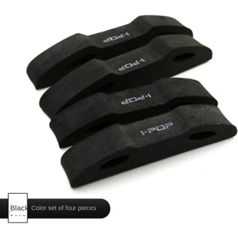 (noir) Autocollant anti-collision pour voiture, bande de protection en mousse pour rétroviseur intérieur, bande anti-collision pour poignée de porte, protection anti-rayures (1/4)
