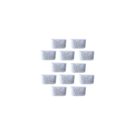Filtres à eau à charbon de remplacement, 12 pièces, filtre Non tissé pour cafetières (1/5)