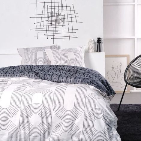 Ropa de cama para 2 personas - TODAY - Sunshine 13.40 - 220 x 240 cm - 100% algodón impreso