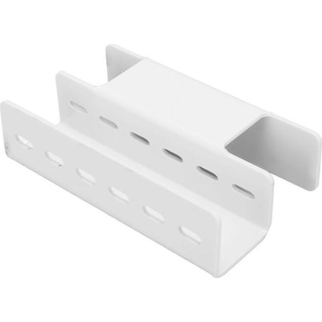 Porte-pinces à extensions de cils, 6 trous blanc pour salon et maison, rangement organisé (1/5)