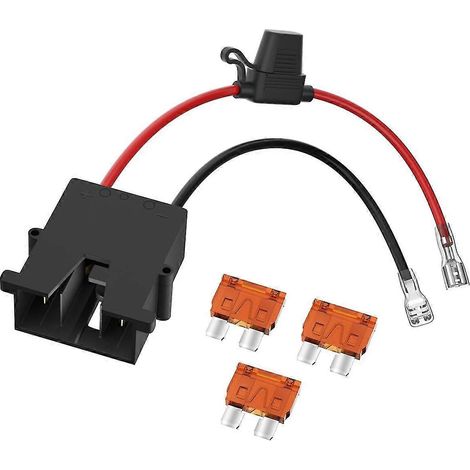 Connecteur de faisceau de câblage de remplacement compatible avec les batteries de voitures jouets électriques de 12 volts, avec fil 12 AWG, 3 pièces de rechange. (1/4)