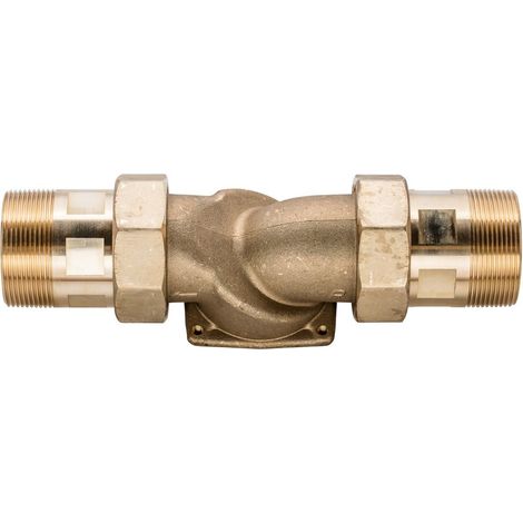 BWT Anschlussstück Hydro Modul Größe 2, DN 50 x G 2", PN 16, Messing bleifrei, 260mm, 125665733 (1/2)