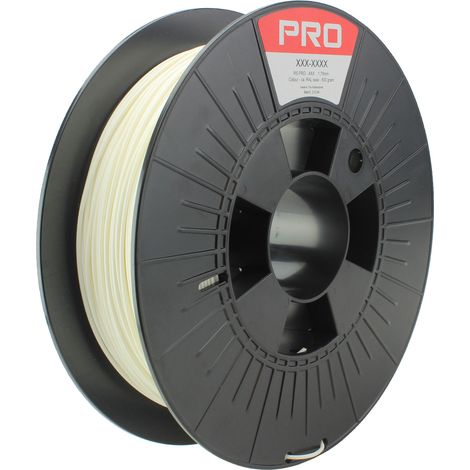 Filament pour imprimante 3D, PLA, Ø 1.75mm, Blanc, 500g, FDM ( Prix pour 1 )