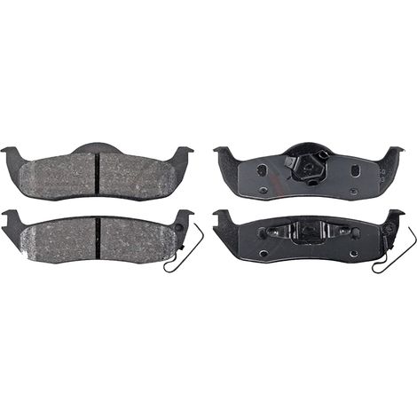KIT PASTIGLIE FRENO POSTERIORI compatibile con JEEP GRAND CHEROKEE III (WH,WK) / PASTIGLIE FRENANTI AUTO OEM FDB4075 , / SOSTITUZIONE DIRETTA / BASSA POLVERE / SILENZIOSO