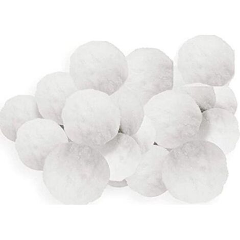Balles filtrantes pour Piscine 700 g Filtre pour système de Filtre à Sable Remplace 25 kg de Sable filtrant Boules filtrantes Extra durables pour Une Eau Claire (1/5)