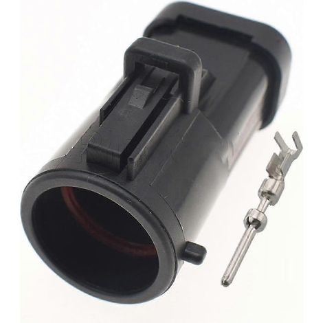 Hengliang Store 1-20 Sets 8 Pin Automotive Sealed Connector wat/erp/ro/ofW Car Electrical Cable Sockets DJ7087A-1.5-21(Male Set,1Set) (1/2)