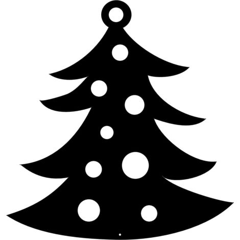 Weihnachtsanhänger 20 € - WEIHNACHTSBAUM - Durchbrochene Weihnachtsdekoration - WINTERFERIEN