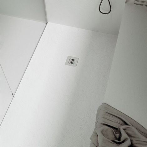 OH Myshower Krea piatto doccia 80x100 bianco in ardesia codice prod: NA10080BL