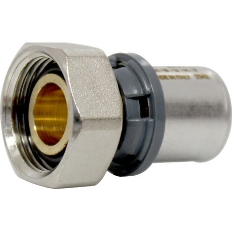 Raccord multicouche à sertir TH - Femelle écrou libre Eurocone 3/4" - Ø20x2,0 - Arcanaute (1/5)