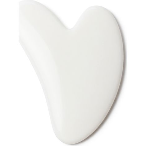 Rodillo de masaje de doble cabeza de cuarzo rosa blanco modelo 3 (1/5)
