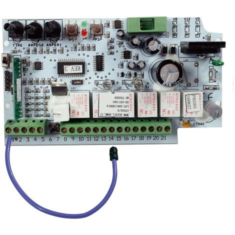 Carte électronique - Ducati - CTH42 - 12V - Ouverture piétonne - Compatible batterie secours