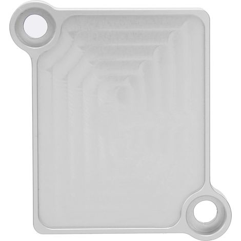 Plaque d'obturation du corps de papillon et de la vanne de régulation du ralenti, accessoire compatible avec Honda Civic/Integra/Accord (argent) (1/5)