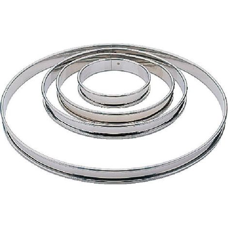 Cercle à Tarte Inox 280 mm - Matfer (1/2)