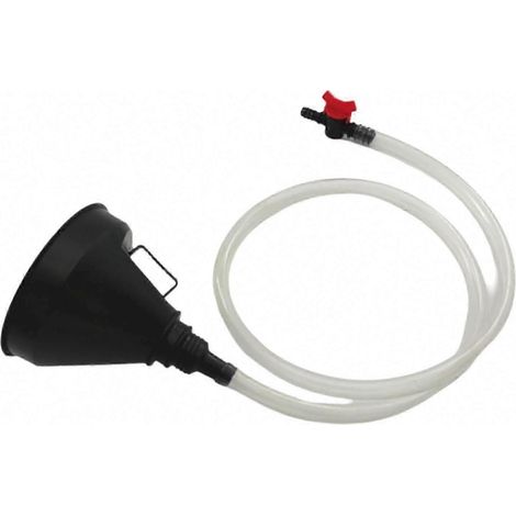 Entonnoir à bière avec tuyau à valve, portable, robuste, étanche et polyvalent pour le remplissage (1/5)