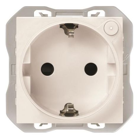 SIMON 270  Base de enchufe schuko iO negro mate 21000432-098 (1/2)