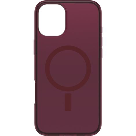 OtterBox Symmetry Series Clear para MagSafe para Apple iPhone 16 Plus, Up Beet (1/4)