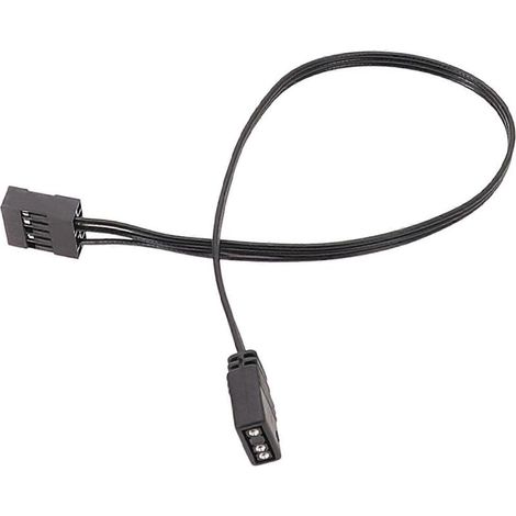 1 câble d'extension RGB, 5 V, connecteur 3 broches, longueur 25 cm ou 40 cm, pour ventilateurs Trio et cartes mères (1/5)