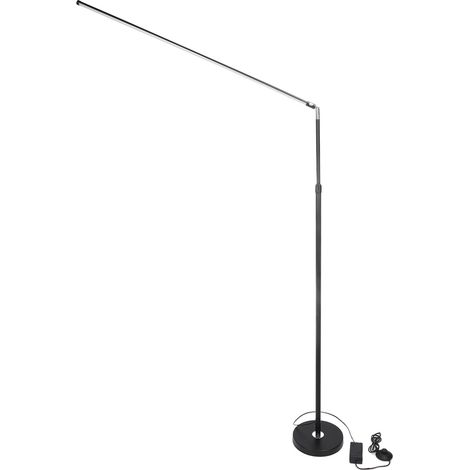 Lampe sur pied LED 100cm 36W avec télécommande, éclairage de sol pour salon de tatouage, lecture et beauté, tension 110-240V, prise UE. (1/5)