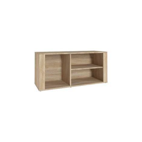 Armoire à chaussures Chêne sonoma 100x35x45 Bois d'ingénierie (1/5)