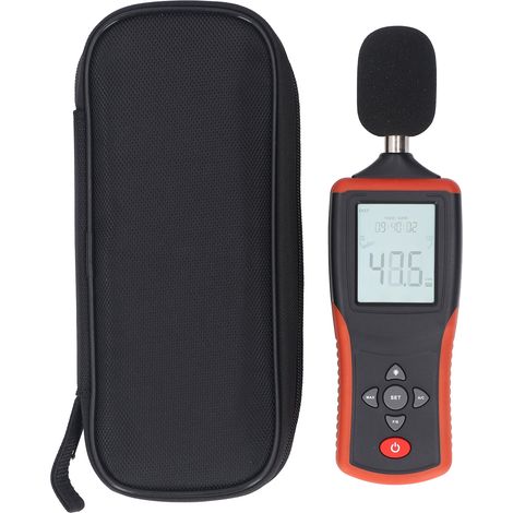 Decibel Meter with AC Weighing Backlit LCD Screen Sound Level Meter Portable SPL Tester for Home Factory 30‑130dB