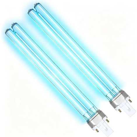 G23 UV-Teichlampe, 11-W-UV-Lampe für Teiche G23, G23 UVC-Lampen, UV-Birne für Gartenteiche, Bakterien, Algen für Aquarien, Teiche (1/5)