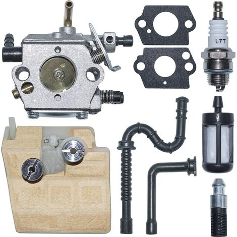 Kit WT-403B Carburateur, Filtre à air, Huile et Carburant, Ligne et Bougie pour Stihl 024 026 MS240 MS260 Tronçonneuse à essence Remplace 1121 120 0610. (1/5)