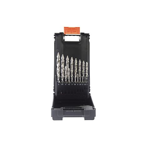 Projahn Set di punte elicoidali PROSTEP HSS-G in cassetta