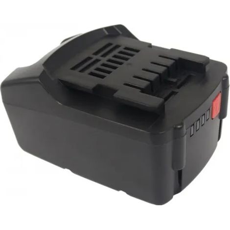 batería metabo 18v 3ah li-ion indicador capacidad almacenamiento largo