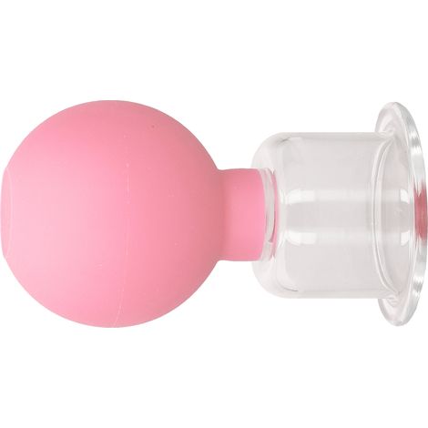 Ventouses de massage facial en silicone avec fonction de vide, douces pour les peaux sensibles, soin de beauté, Rose n° 4 (1/5)