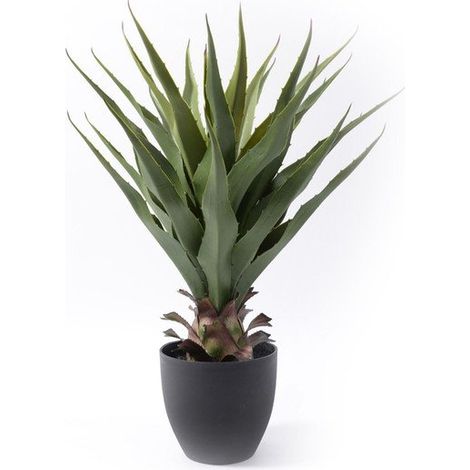 Aloe Pianta artificiale In Vaso 70 cm