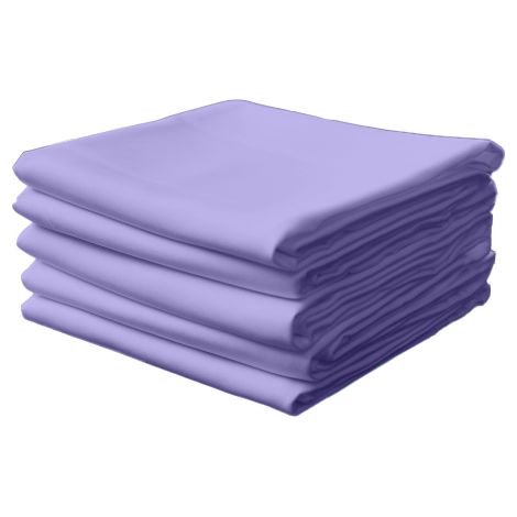 Servilletas de tela color lavanda, 10 unidades, 40x40cm