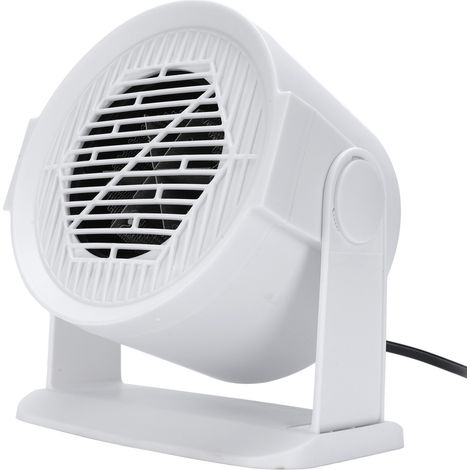 Radiateur d'appoint chauffage rapide inclinable 400W compact sécurisé anti-basculement coupure surchauffe pour bureau chambre 220V prise EU (1/5)