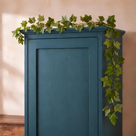 160cm Artificial Ivy Garland Trailing Hanging Plant Faux Foliage Green (1/4)