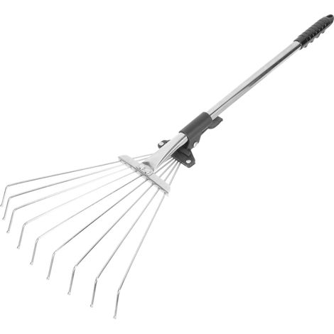 Râteaux Jardin Râteaux Télescopiques pour Ameublir la Terre Pratiques pour Gazon (1/5)