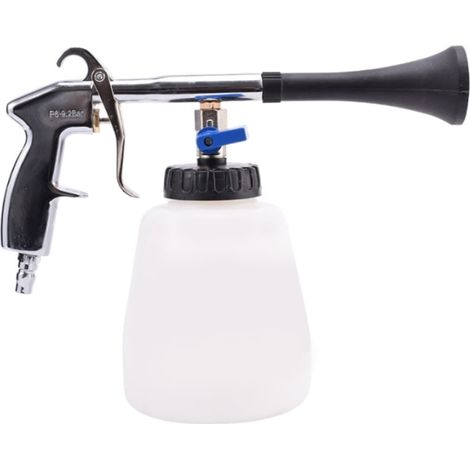 Pistolet de nettoyage standard européen pour intérieur auto, pneumatique à air comprimé, souffleur de poussière portable, pistolet à mousse (1/4)