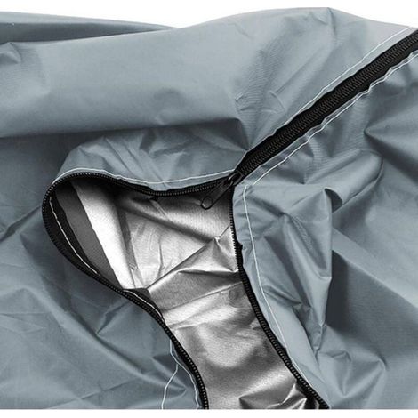 Housse De Rangement - Coussins De Jardin - 80x80x60 Cm - Imperméable - Polyester 210D - Gris - 1 Pièce (1/4)