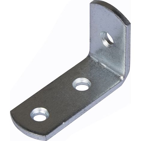 Squadretta reggipiani zincata 20 x 30 x 12 spessore 2 mm. - 4 pz.