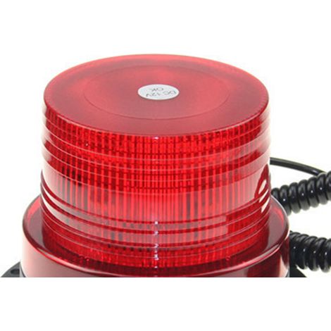 Warnblinkleuchte mit 13200 lm LED-Perle, energiesparend, Sicherheitsblitzleuchte für Fabriken, rot (1/5)
