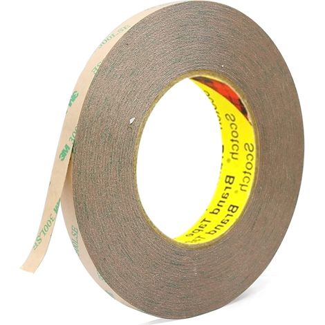 Ruban Adhésif Double Face - 55 M x 10 mm - Pour Bande LED SMD 5050 5630 - Haute Résistance - 90 Livres/Inch (1/5)