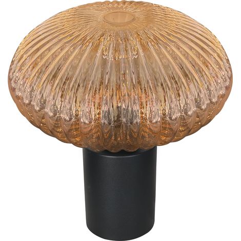 Steinhauer - lampada da tavolo - Bloeba - ambra - vetro plastica (1/2)