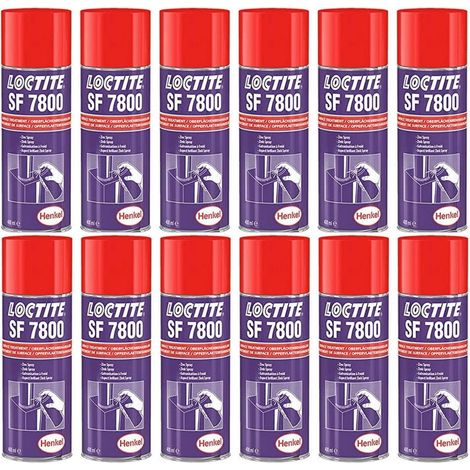 Carton 12 aerosols galvanisant (zingage) a froid loctite sf 7800 pro (1/3)