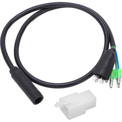 Câble d'extension de conversion de moteur 600mm avec connecteur étanche 9 broches pour kit de conversion vélo électrique (1/5)