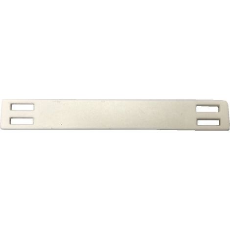 Barrette de marquage RS PRO pour Marqueur de câble de forme ovale largeur 9mm ( Prix pour Sachet de 100 )