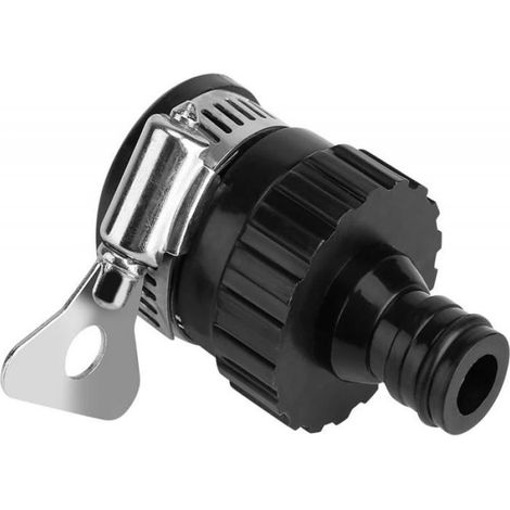 1 Connecteur Robinet Universel Raccord Rapide Tuyau Arrosage Flexible Lavage Voiture Jardin (1/4)