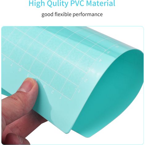 Lot de 3 tapis de découpe de rechange adhésifs antidérapants 30,5 x 30,5 cm compatibles avec la machine Silhouette Cameo Cricut Explore Plotter (1/5)