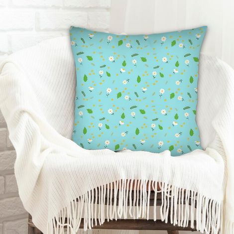 Housse de coussin 45x45 cm en polyester fermeture à glissière pour petite amie (1/5)