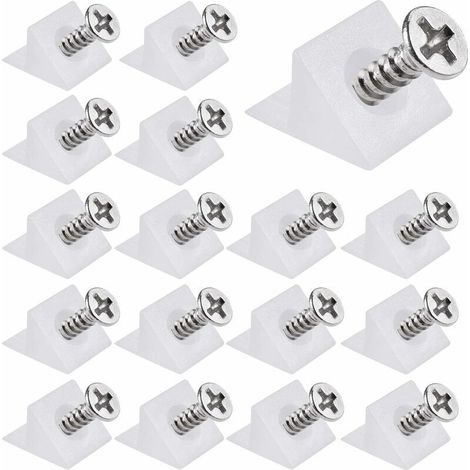 Supports arrière pour tiroirs en plastique – Kit de réparation (100 pièces) pour renforcement et correction d’affaissement