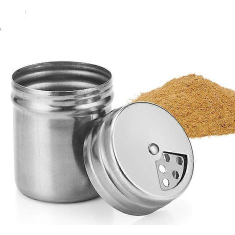 Bouteille isotherme en acier inoxydable pour pique-nique en plein air, salières et poivrières pour barbecue, pot à épices, organisateur de rangement pour épices (1/5)
