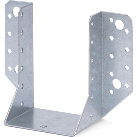 Sabot de poutre type A à ailes extérieures 80 x 120 mm – Acier galvanisé sendzimir – Marque
