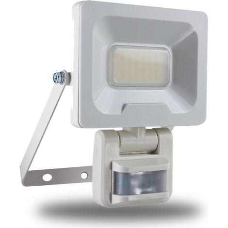 Proiettore da parete NINO 20W 1600lm - Rilevatore di movimento - Bianco ARLUX LIGHTING